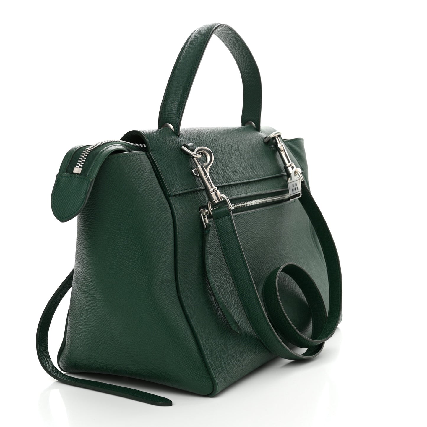 Grained Calfskin Mini Belt Bag Forest