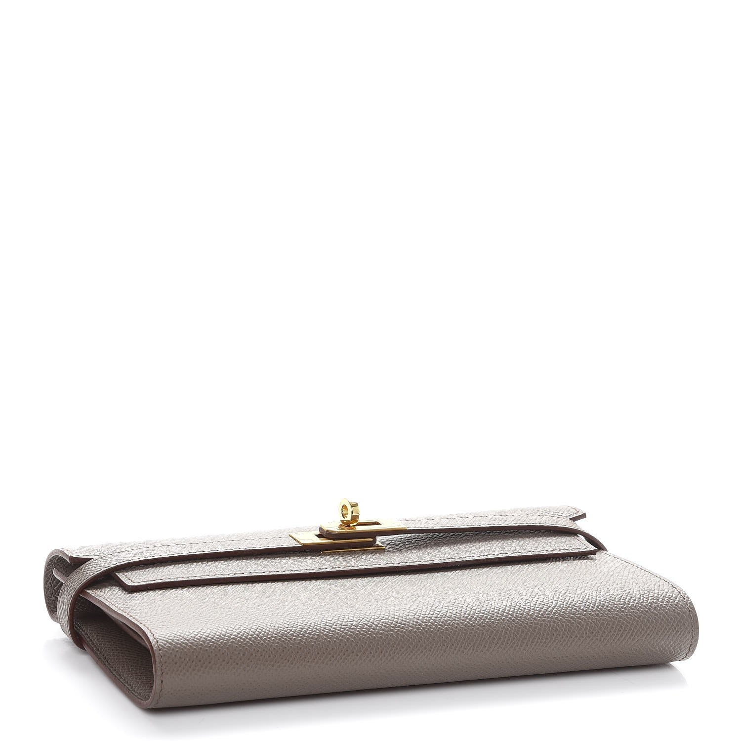 Hermes Epsom Kelly Longue Wallet Etain 4 of 8