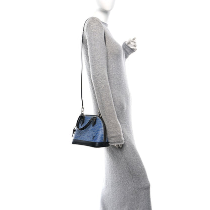 Louis Vuitton Epi Alma BB Denim Light 2 of 12