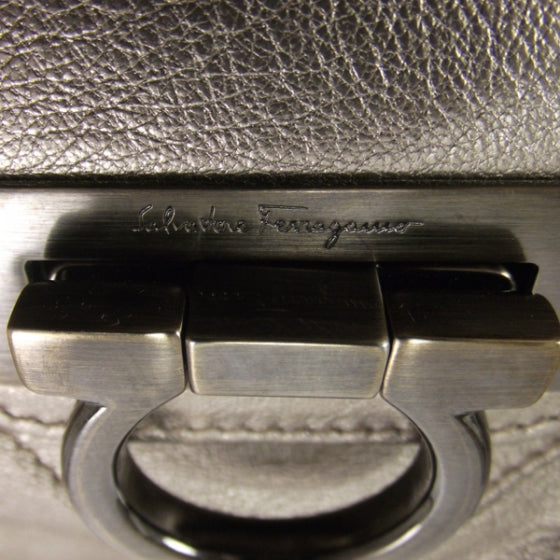 FASHIONPHILE SALVATOREFERRAGAMOLeatherMarisaMercury 10 of 10