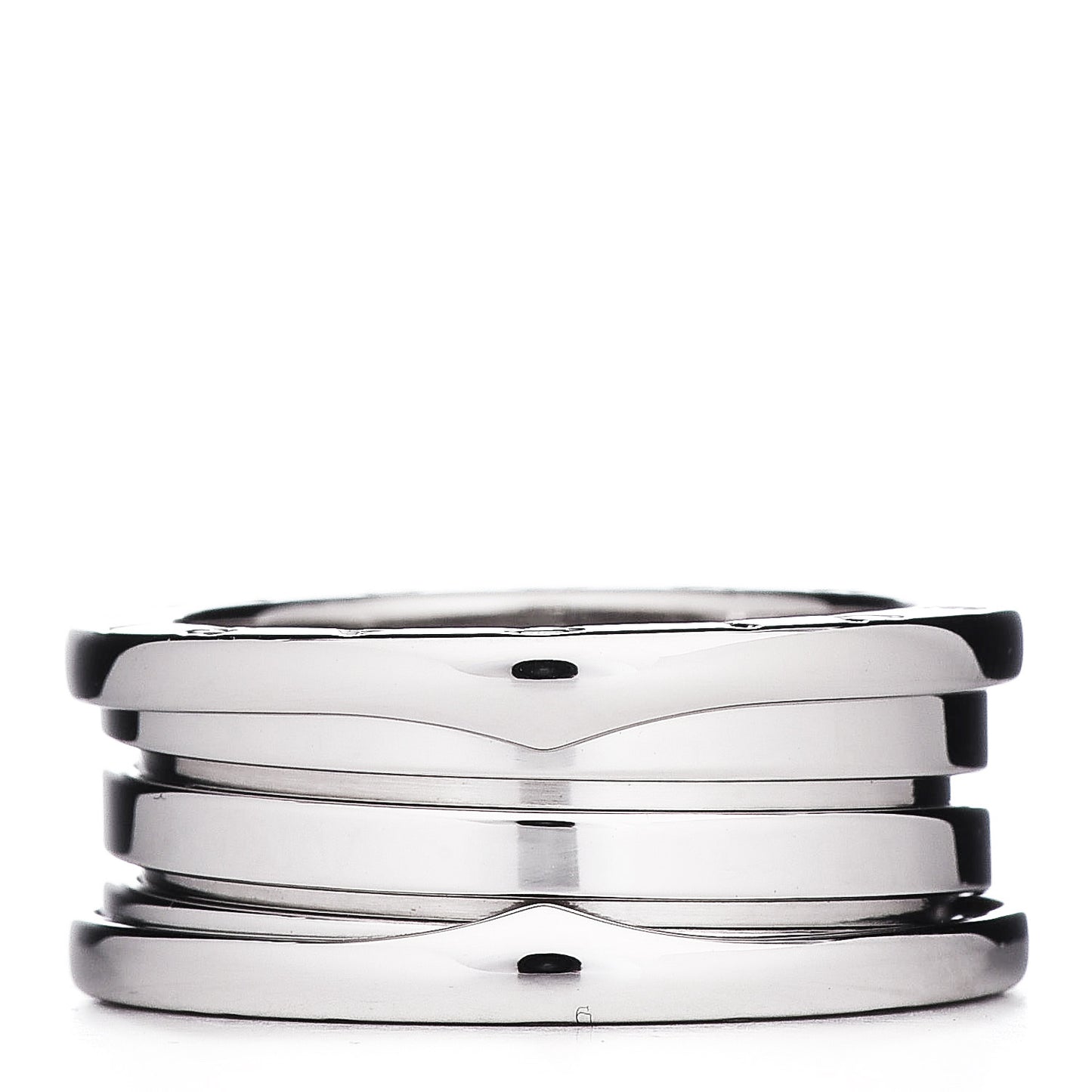 18K White Gold B.Zero1 3 Band Ring 56 7.5