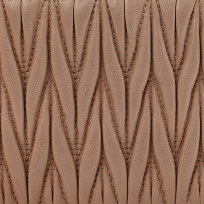 Miu Miu Nappa Matelasse Wristlet Cammeo 18 of 18
