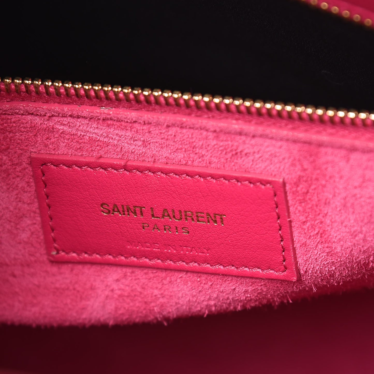 Calfskin Small Sac De Jour Lipstick Fuchsia