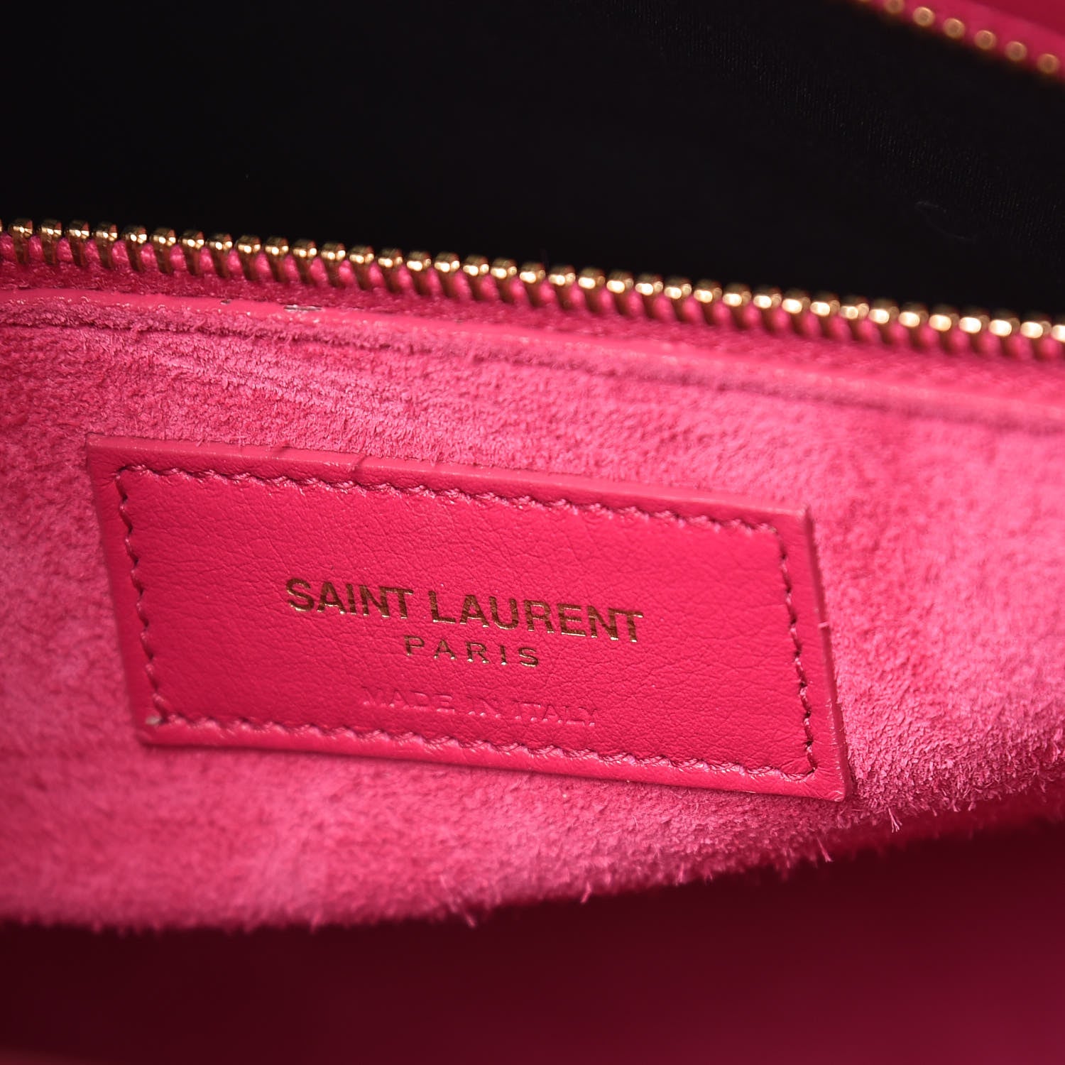 Saint Laurent Calfskin Small Sac De Jour Lipstick Fuchsia 5 of 19