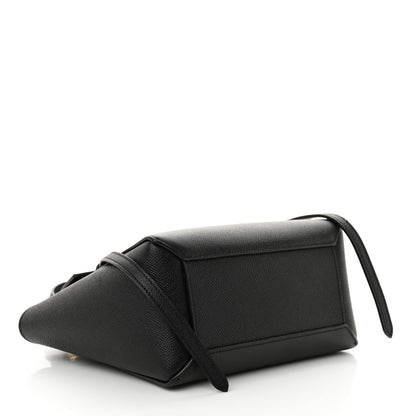 Celine Grained Calfskin Nano Belt Bag Black 4 of 12