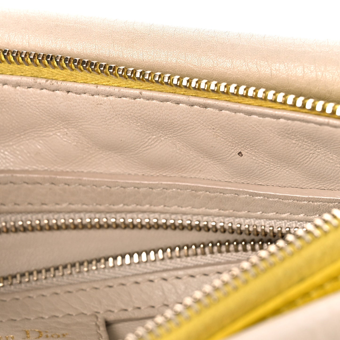 Calfskin Granville Tote Beige Yellow