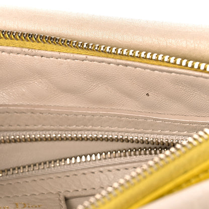 Christian Dior Calfskin Granville Tote Beige Yellow 14 of 19