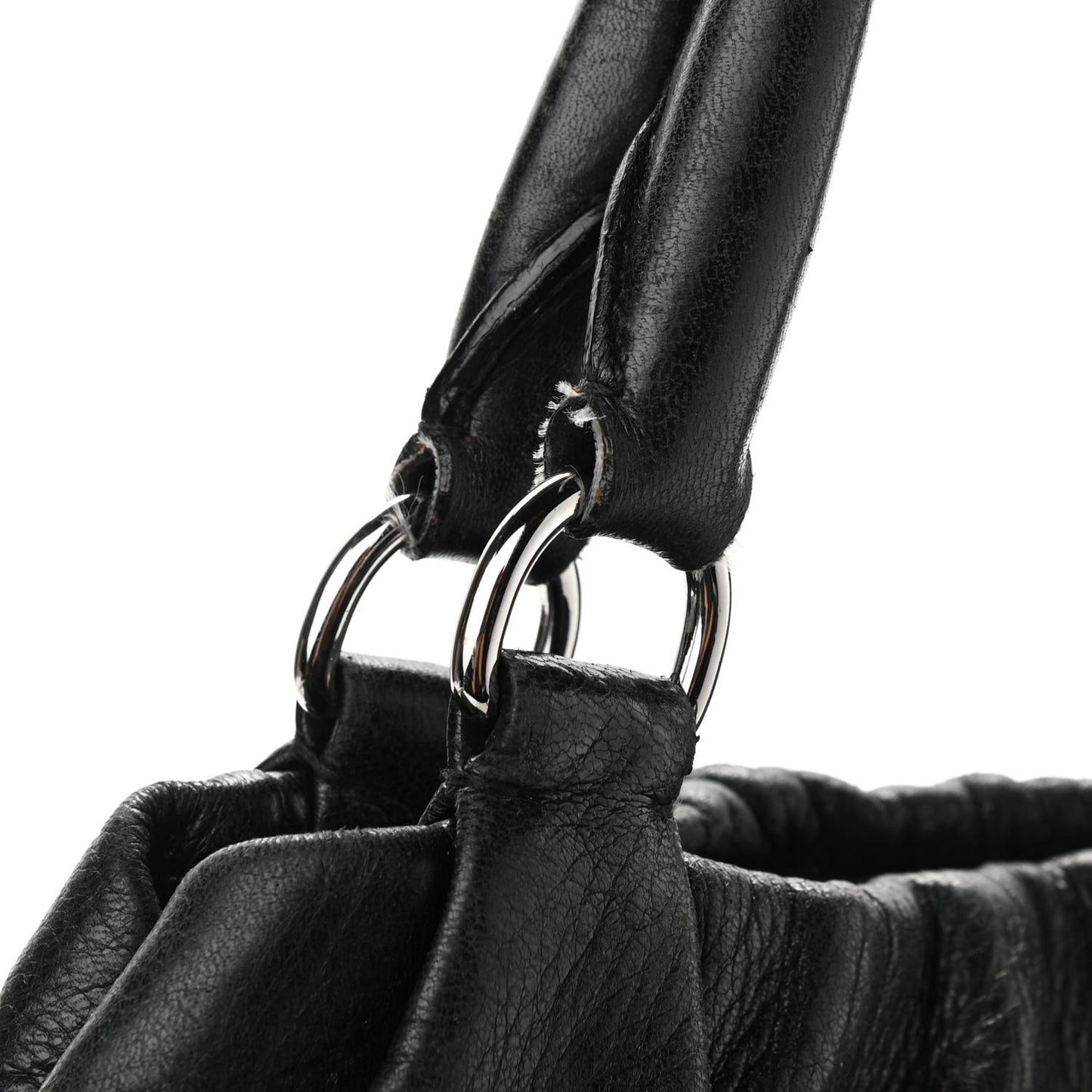 Vitello Daino Tote Black