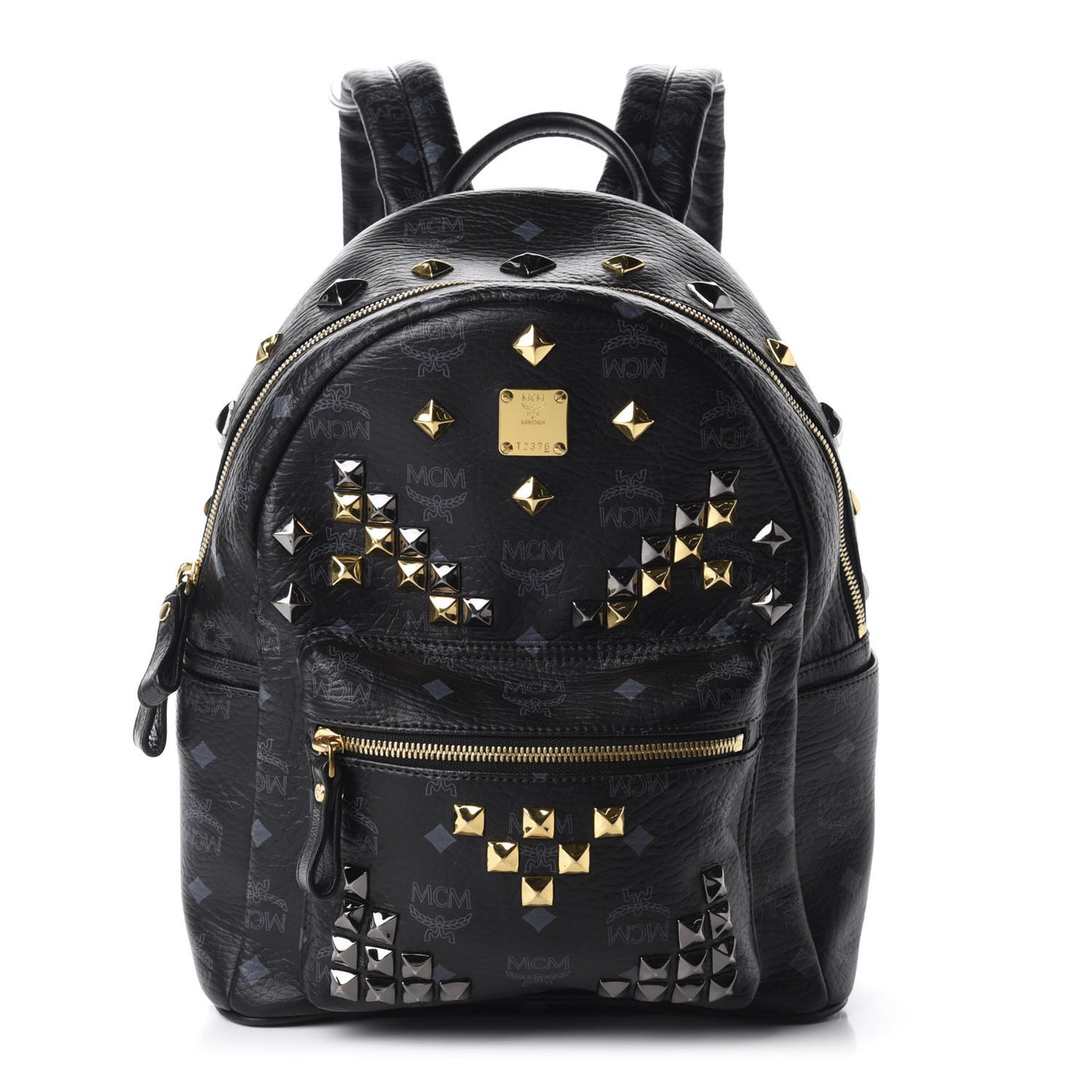 Visetos Studded Small Stark M Backpack Black
