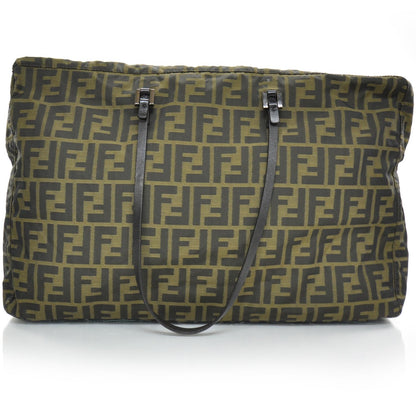 Fendi Zucca Large Travel Tote Tobacco 4 of 8