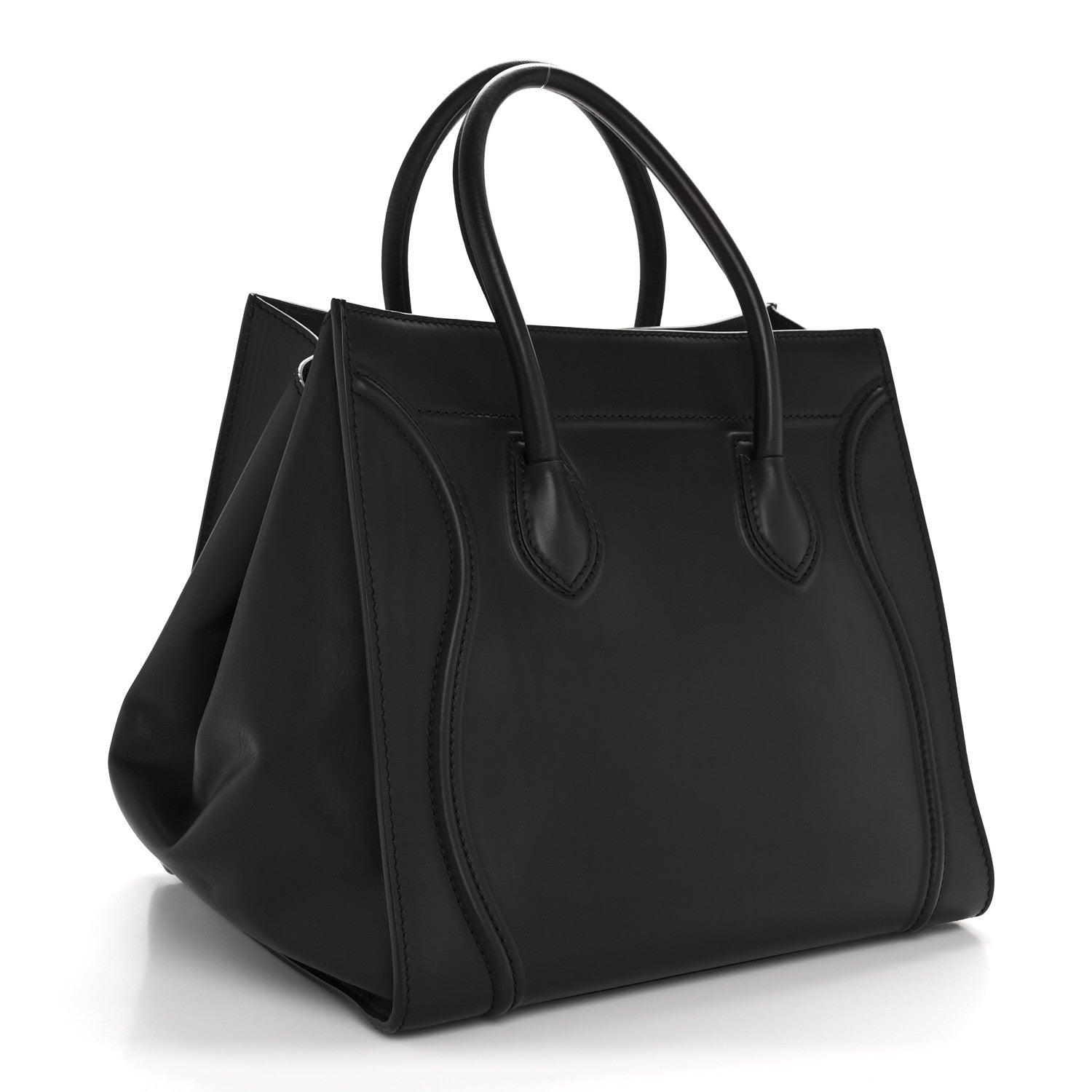 Celine Smooth Calfskin Medium Phantom Luggage Navy Blue 3 of 13