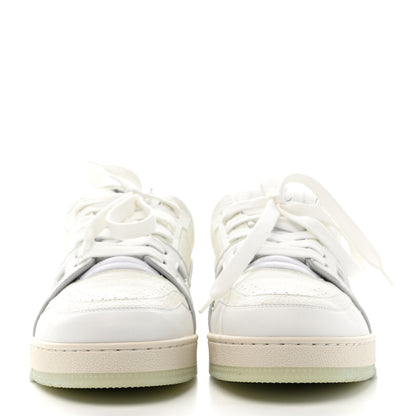 Louis Vuitton Calfskin Mens LV Trainer Sneakers 9 White 3 of 11