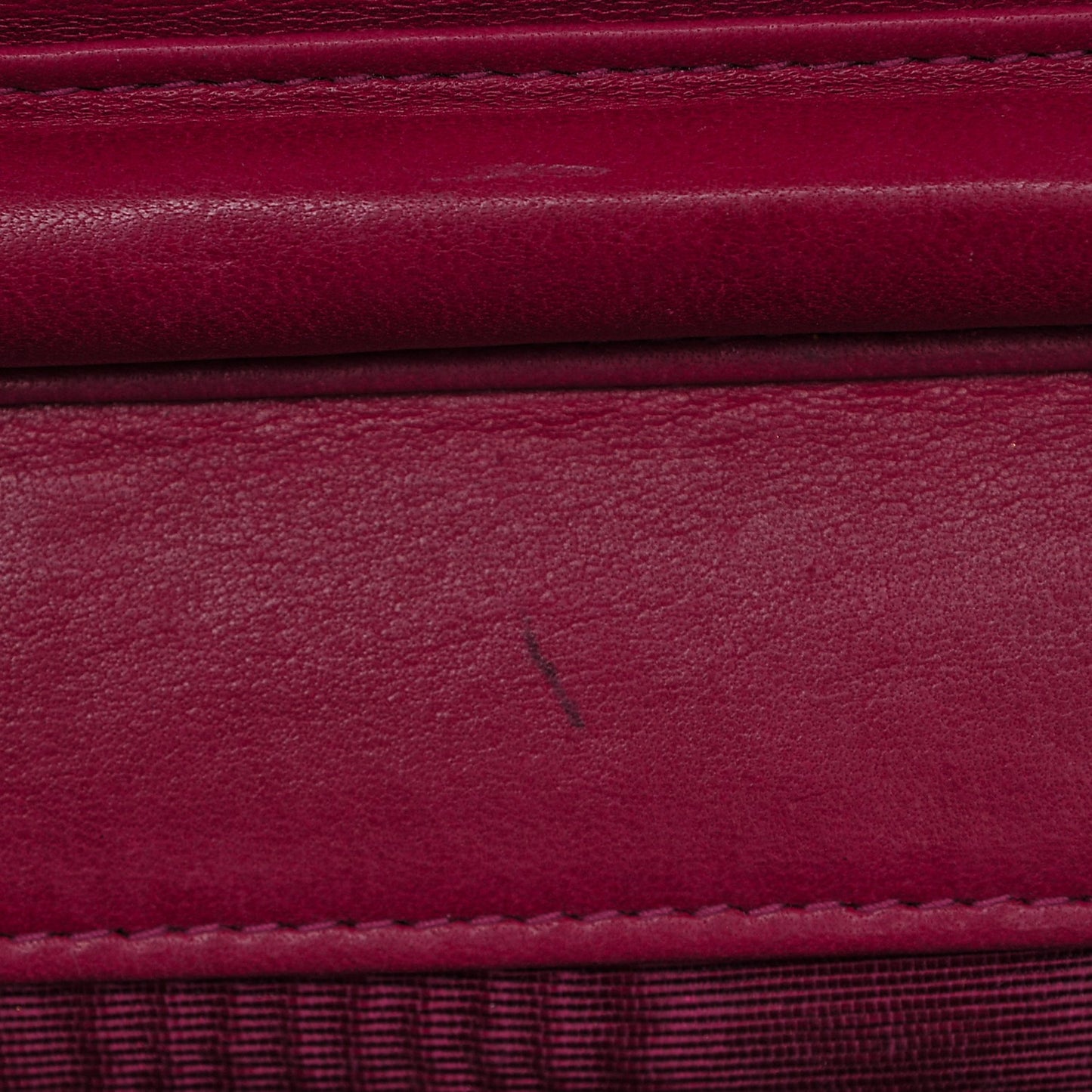 Caviar Timeless CC Wallet On Chain WOC Dark Fuchsia