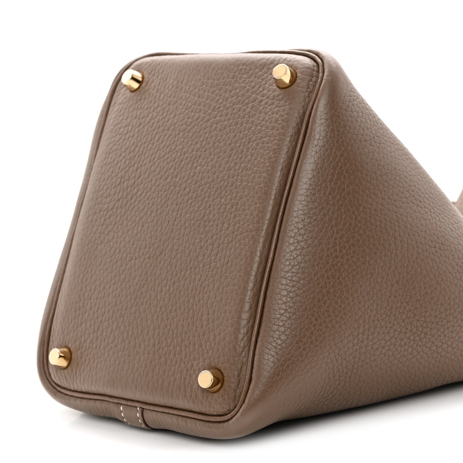 Hermes Taurillon Clemence Picotin Lock 18 PM Etoupe 10 of 13