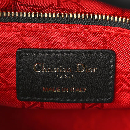 Christian Dior Lambskin Cannage Small My ABCDior Lady Dior Black 6 of 8