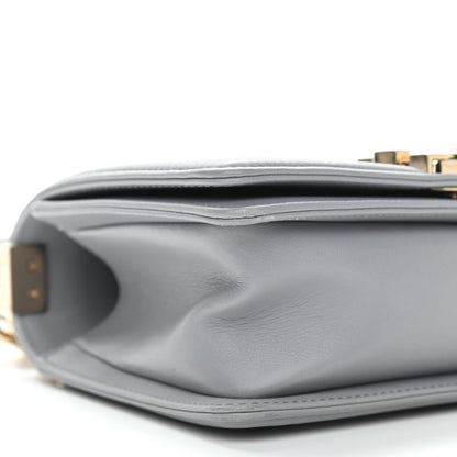 Chanel Calfskin Quilted Small Boy Flap Grey 8 of 12