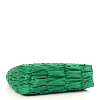 Prada Tessuto Nylon Gaufre Shoulder Bag Menta 4 of 9