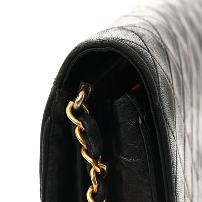 Chanel Lambskin Quilted Medium Single Flap Black 18 of 21