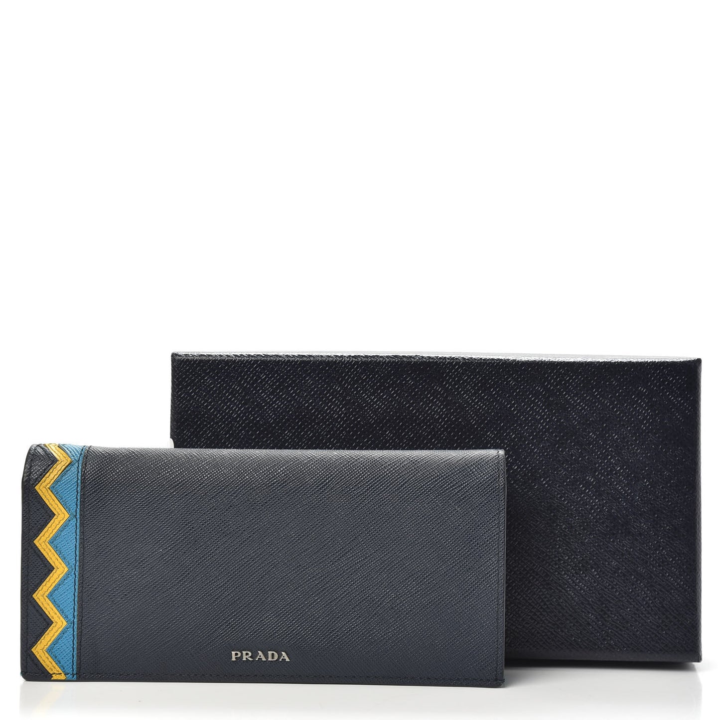 Saffiano Greche Long Wallet Baltico Soleil