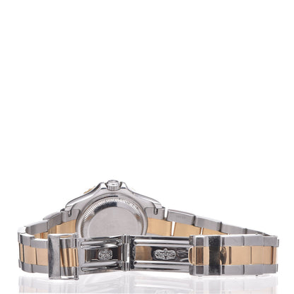 Rolex Stainless Steel 18K Yellow Gold 29mm Oyster Perpetual Date Yacht-Master Watch Silver 169623 6 of 6