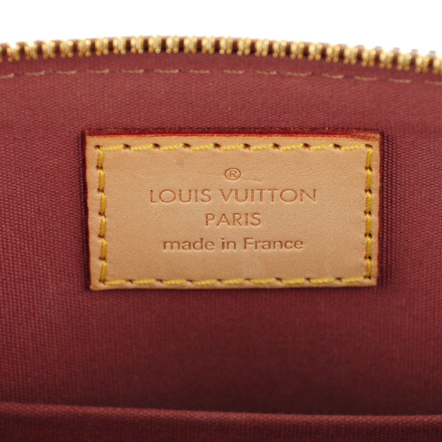 Louis Vuitton Vernis Alma BB Rose Velours 6 of 7