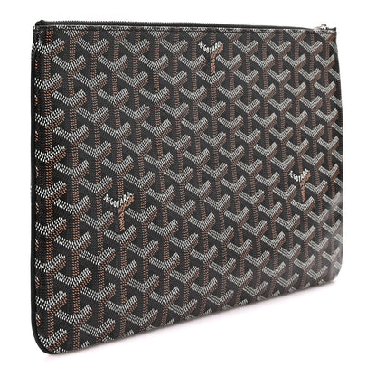 Goyard Goyardine Senat Pochette MM Black 3 of 7