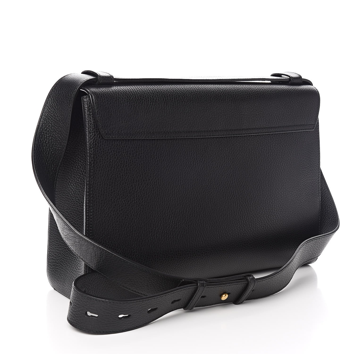Gucci Calfskin GG Marmont Messenger Bag Black 3 of 10