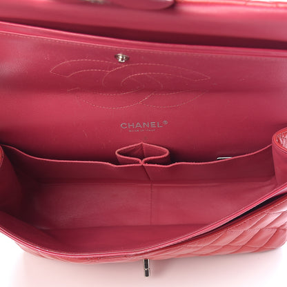 Chanel Patent Quilted Jumbo Double Flap Pink 5 of 24