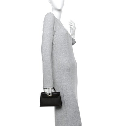 Hermes Madame Calfskin Mini Kelly Sellier 20 Bai Brun 2 of 11