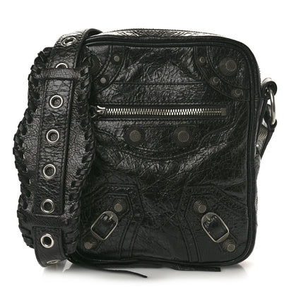 Balenciaga Agneau Arena Le Cagole Crossbody Bag Black 1 of 11