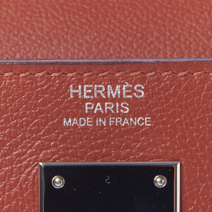 Hermes Evercolor Verso Kelly Retourne 32 Blush Deep Blue 23 of 35
