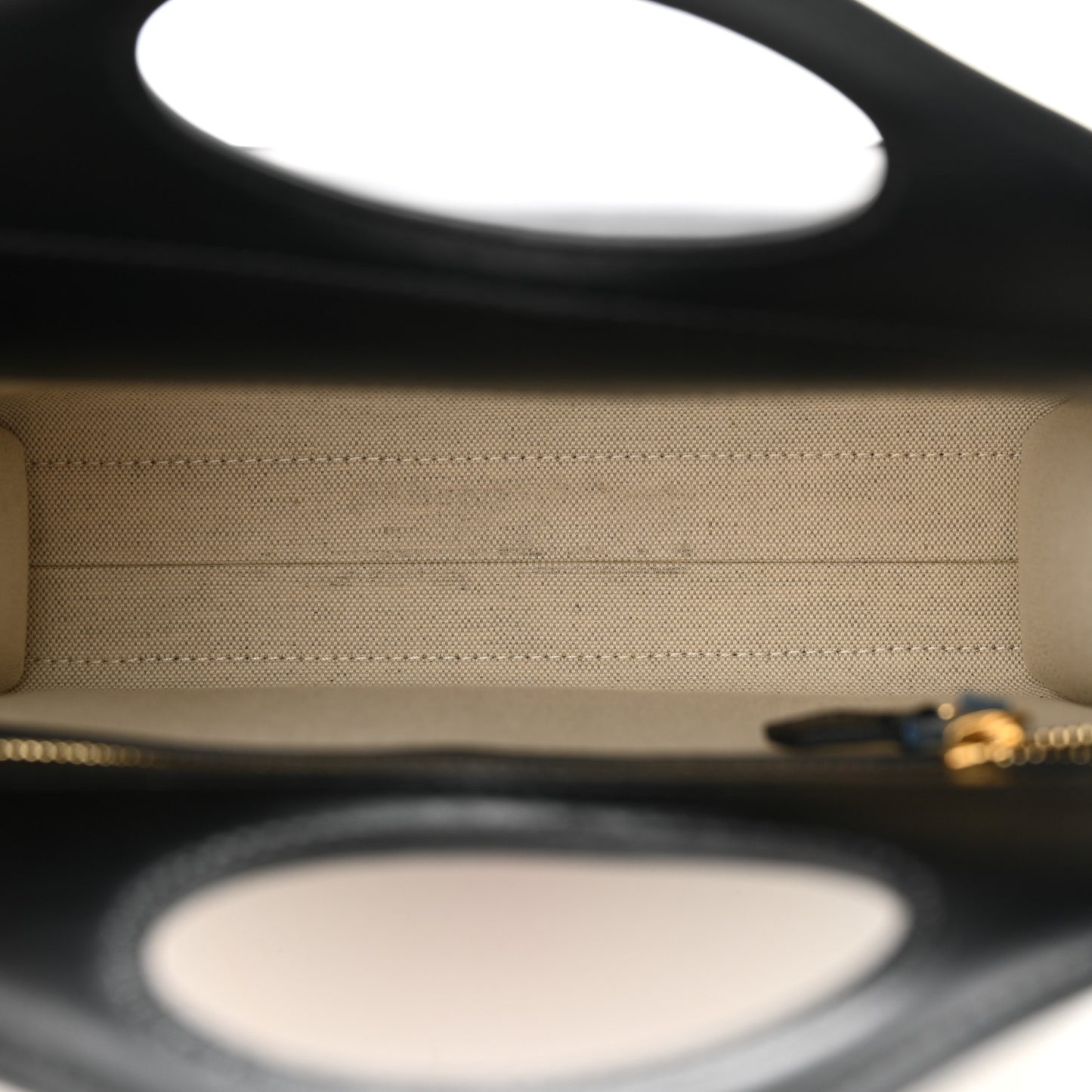 Calfskin Check Mini Pocket Bag Black