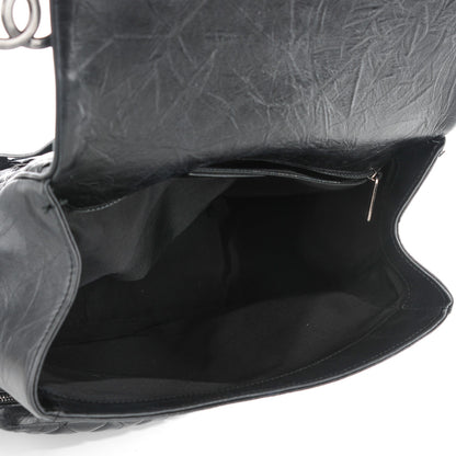 Chanel Calfskin Quilted Casual Rock Backpack Black 5 of 7