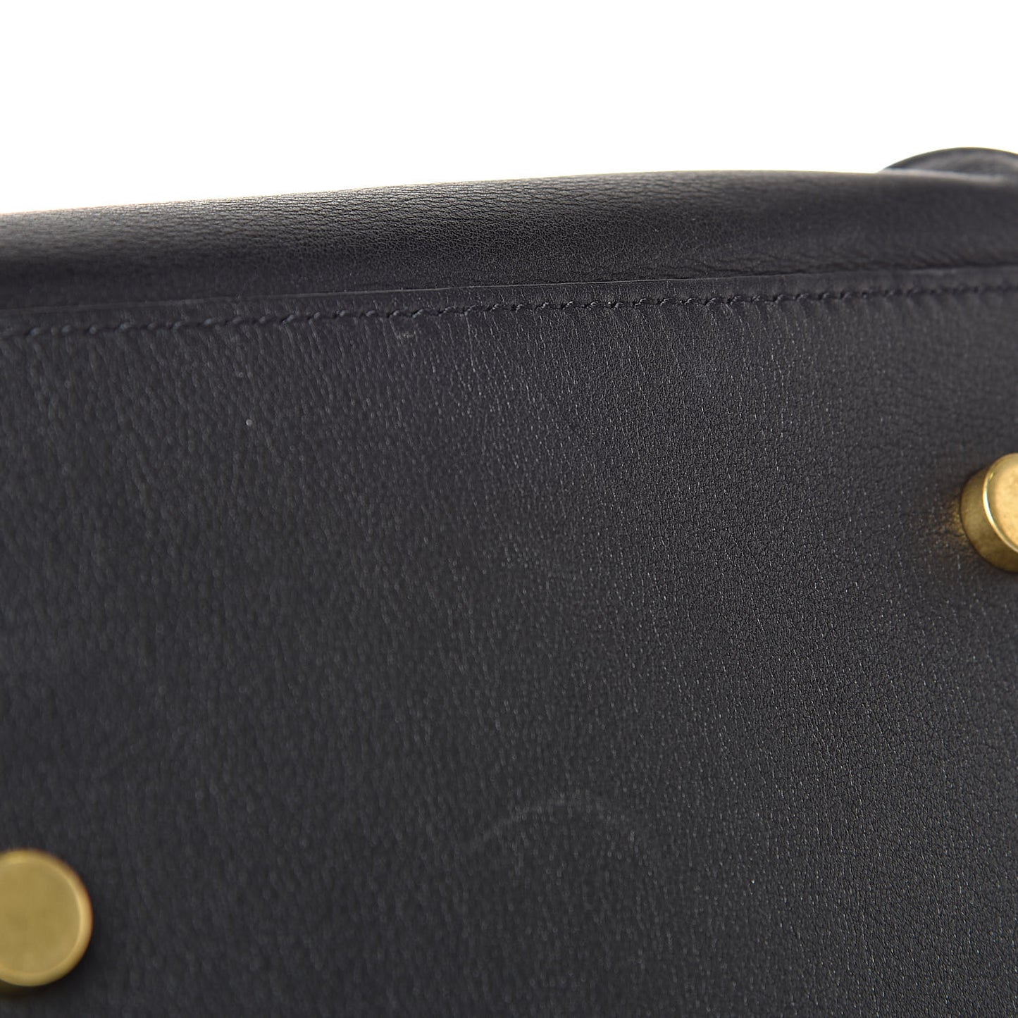 Calfskin Small Monogram Cabas Black