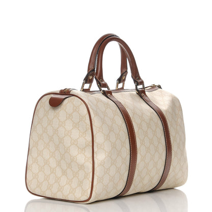 Gucci GG Plus Monogram Web Medium Joy Boston Tan 3 of 10