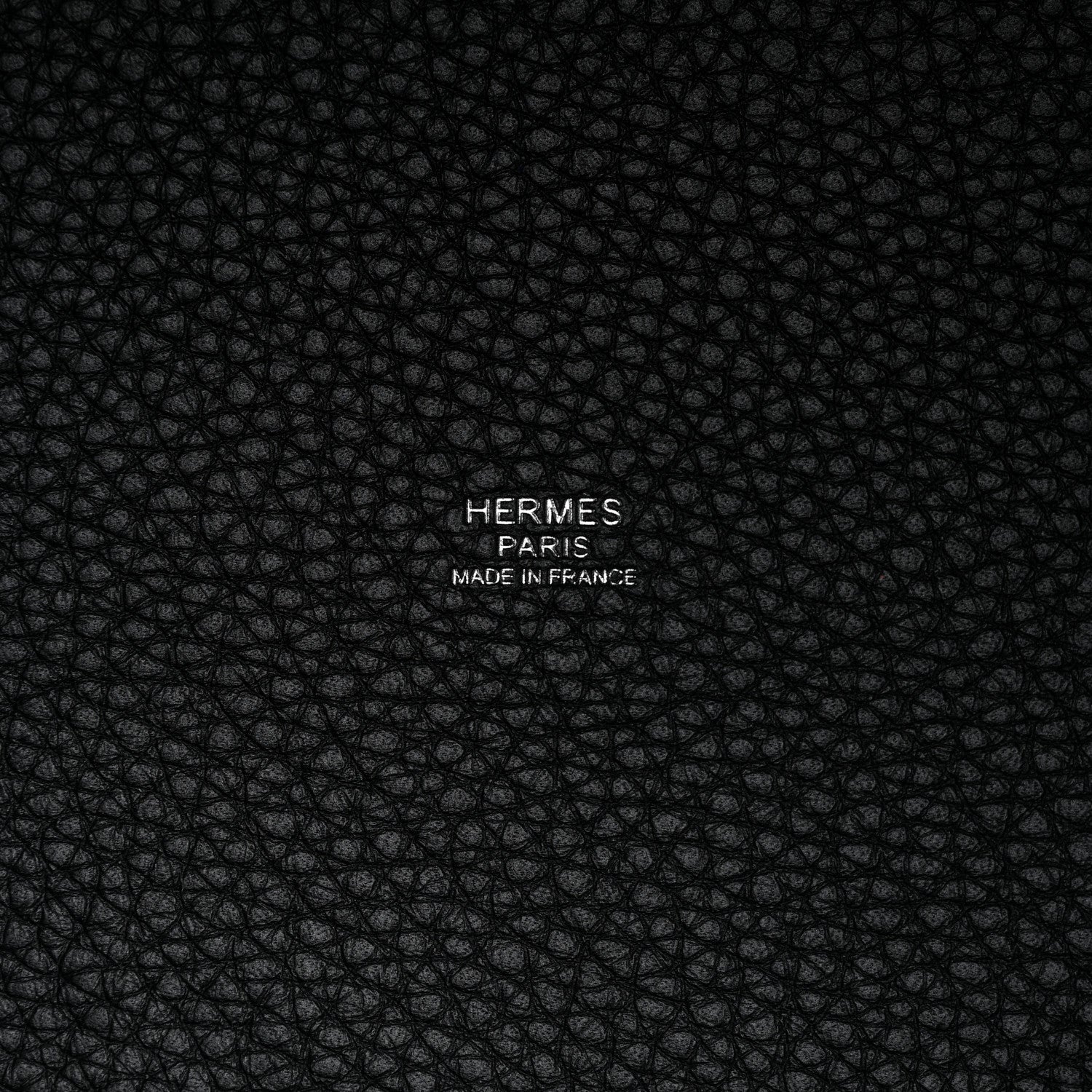 Hermes Taurillon Clemence Monochrome Picotin Lock 18 PM Black 6 of 11