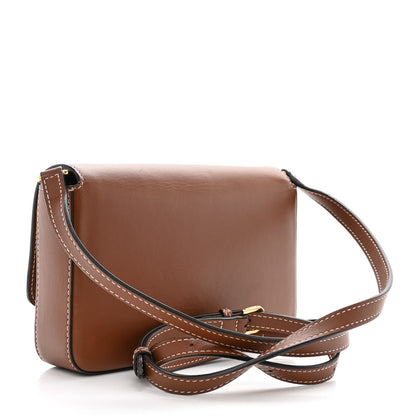 Burberry Calfskin Vintage Check New Hampshire Bag Archive Beige Tan 3 of 10