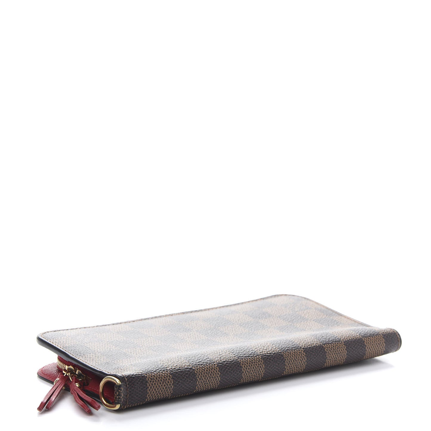 Damier Ebene Insolite Wallet Red