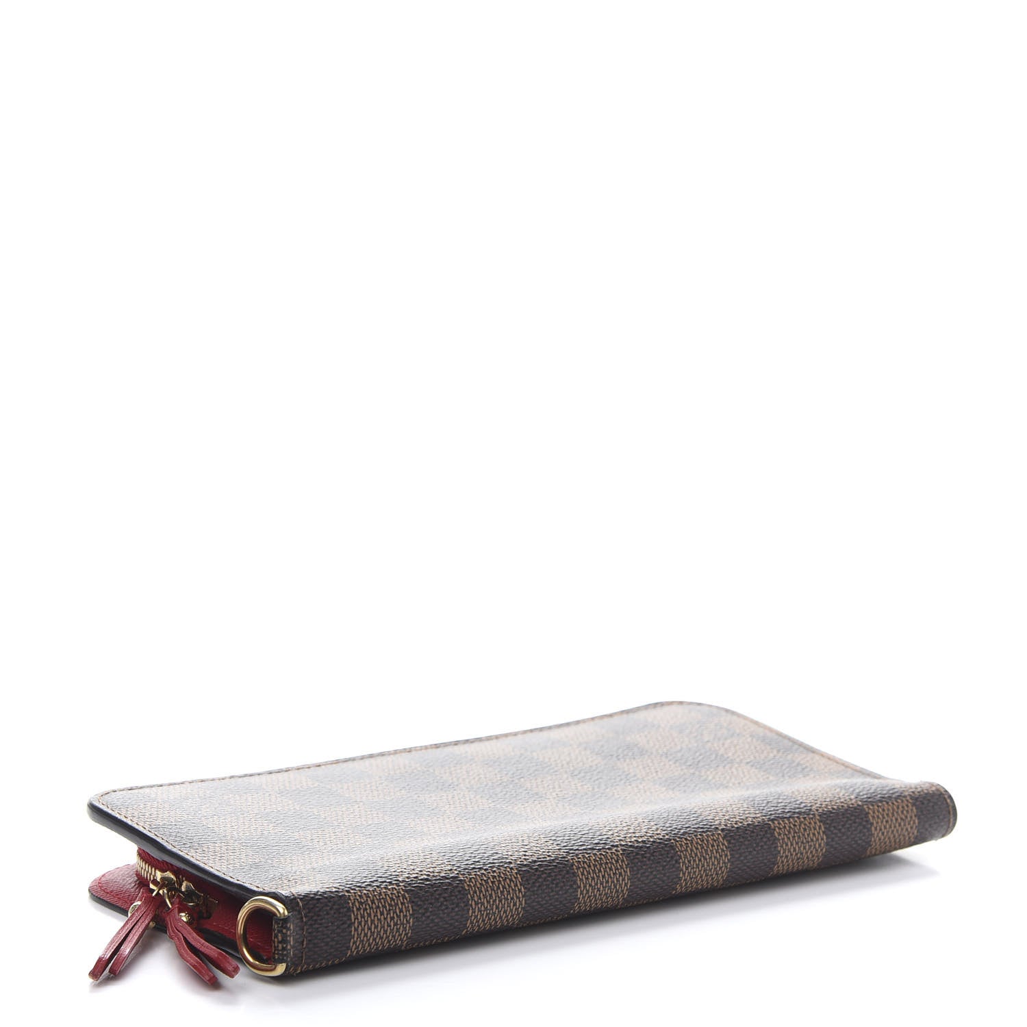 Louis Vuitton Damier Ebene Insolite Wallet Red 4 of 10