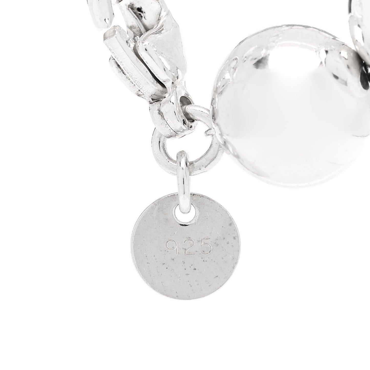 Sterling Silver 10mm HardWear Ball Bracelet