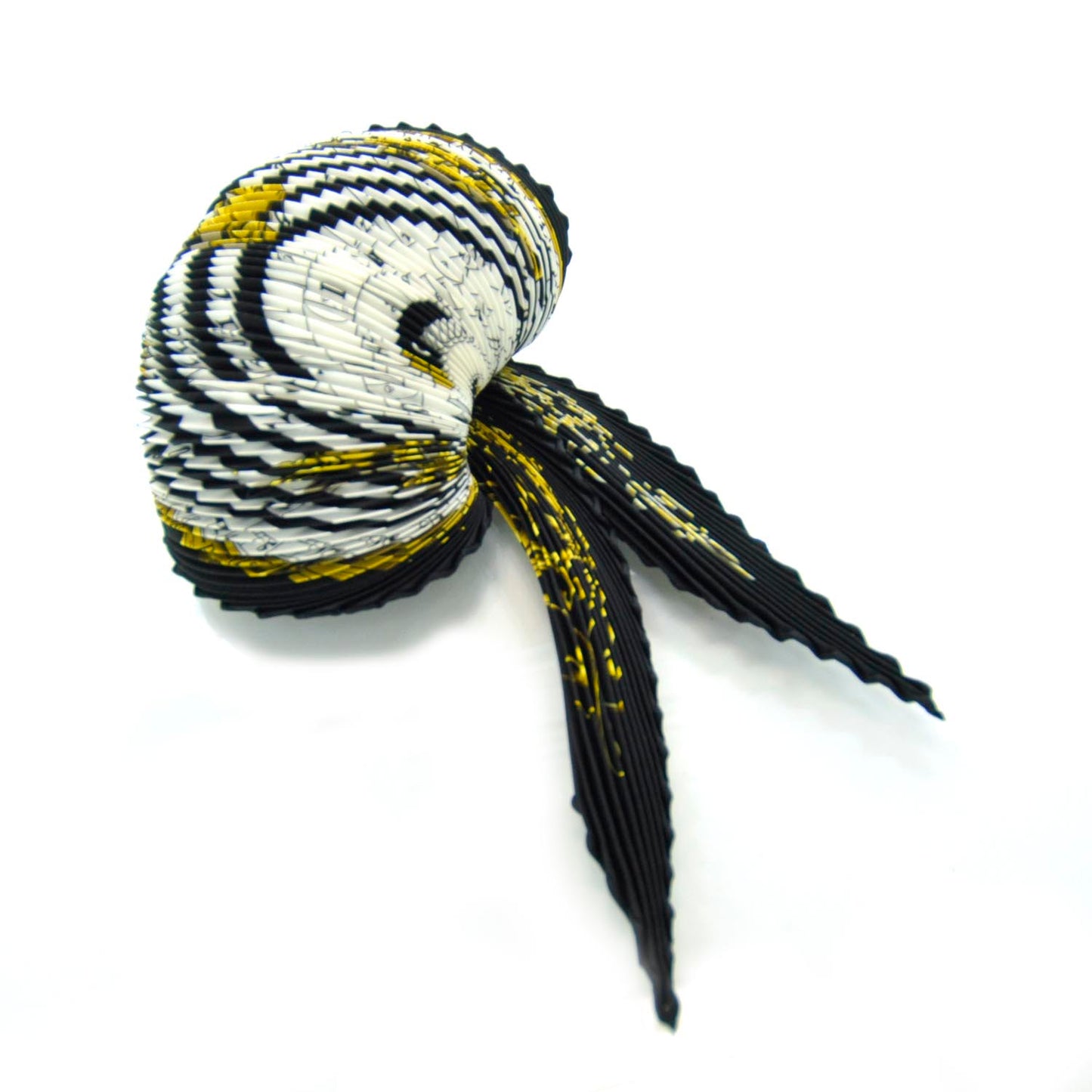 Silk Plisse Dies et Hore Scarf 90