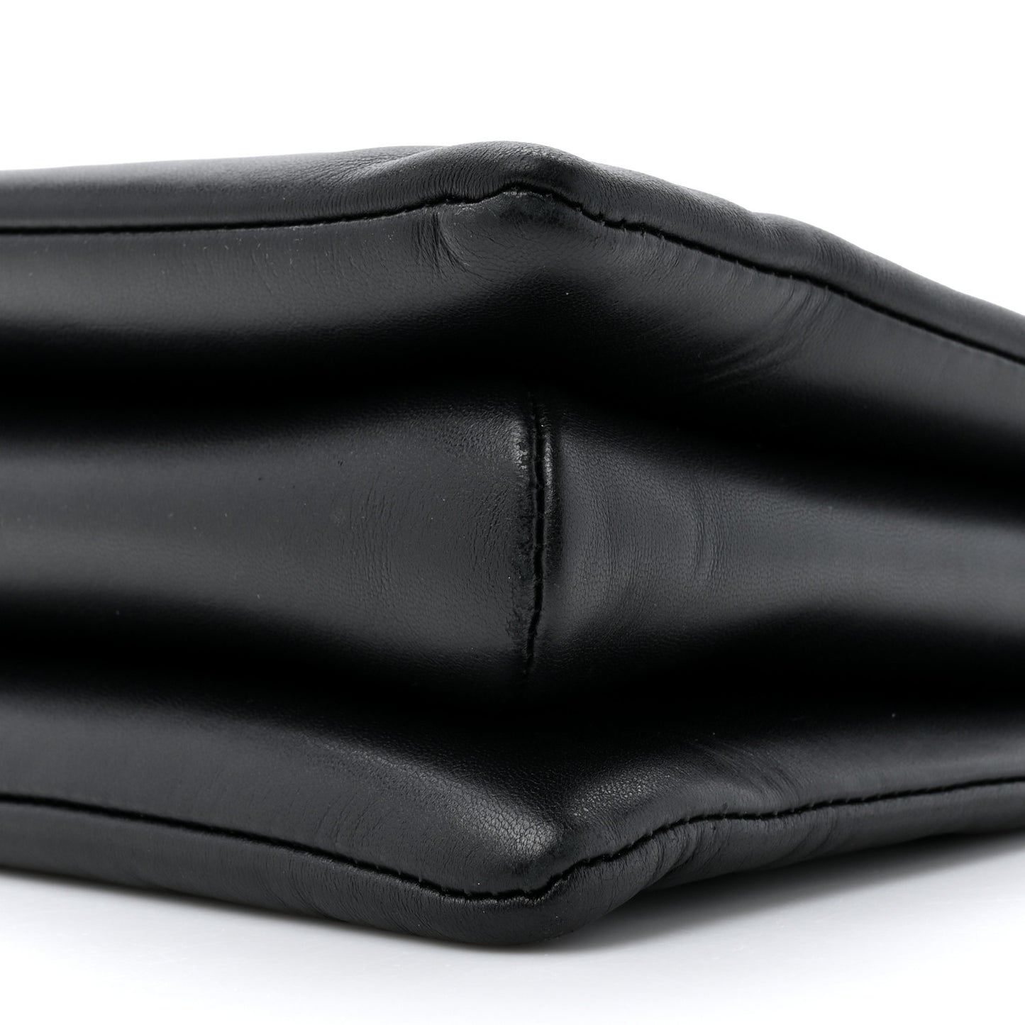 Lambskin Embossed Monogram Coussin PM Black