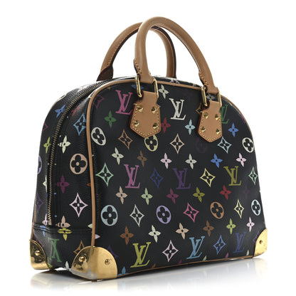 Louis Vuitton Monogram Multicolor Trouville Black 3 of 10