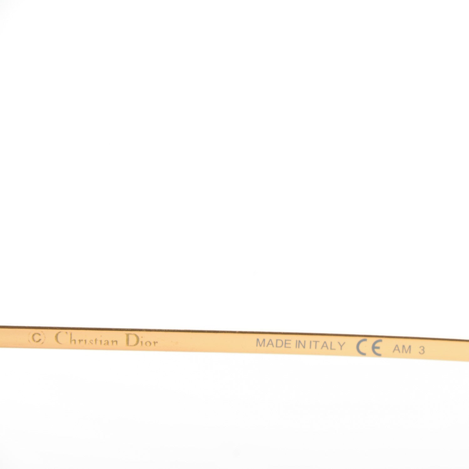 Christian Dior Metallic Sunglasses Rose Gold 5 of 6