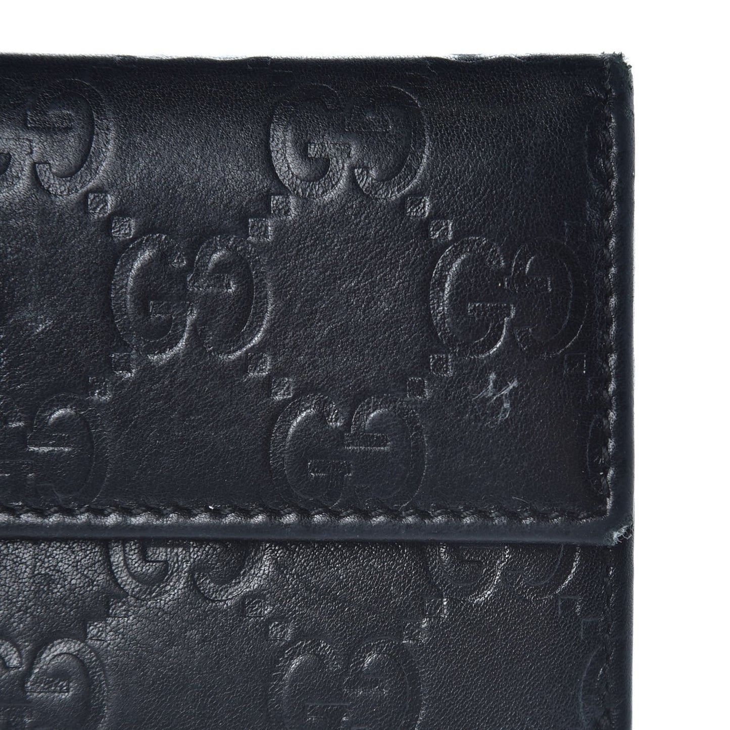 Guccissima Princy Continental Wallet Black