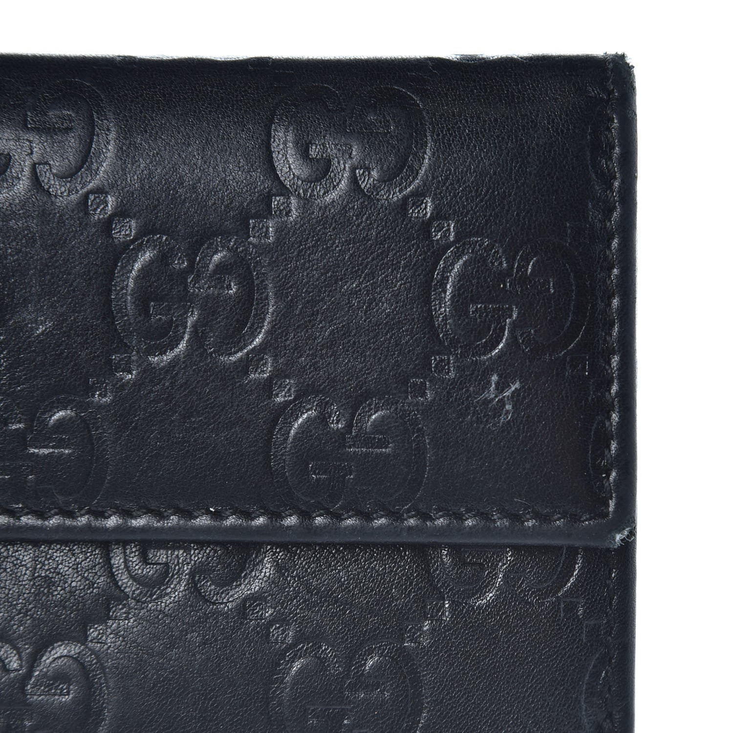 Gucci Guccissima Princy Continental Wallet Black 13 of 16