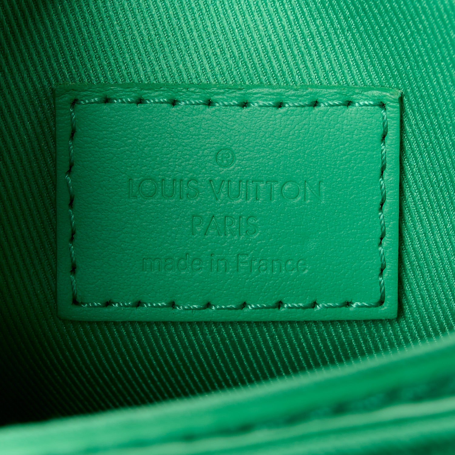 Louis Vuitton Taurillon Monogram S Lock Wearable Wallet Minty Green 6 of 10