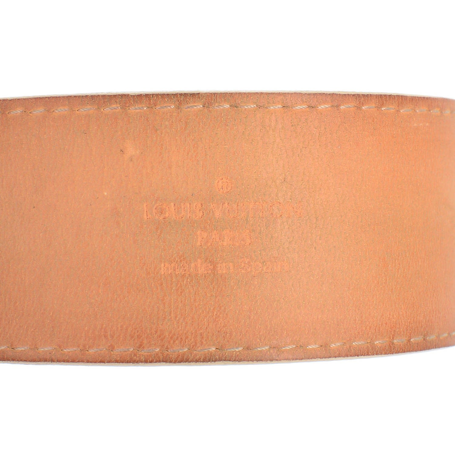 Louis Vuitton Damier Azur LV Initiales Belt 100 40 5 of 6