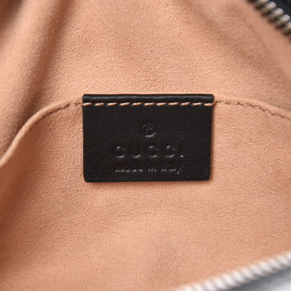 Gucci Calfskin Matelasse GG Marmont Belt Bag 75 30 Black 8 of 8