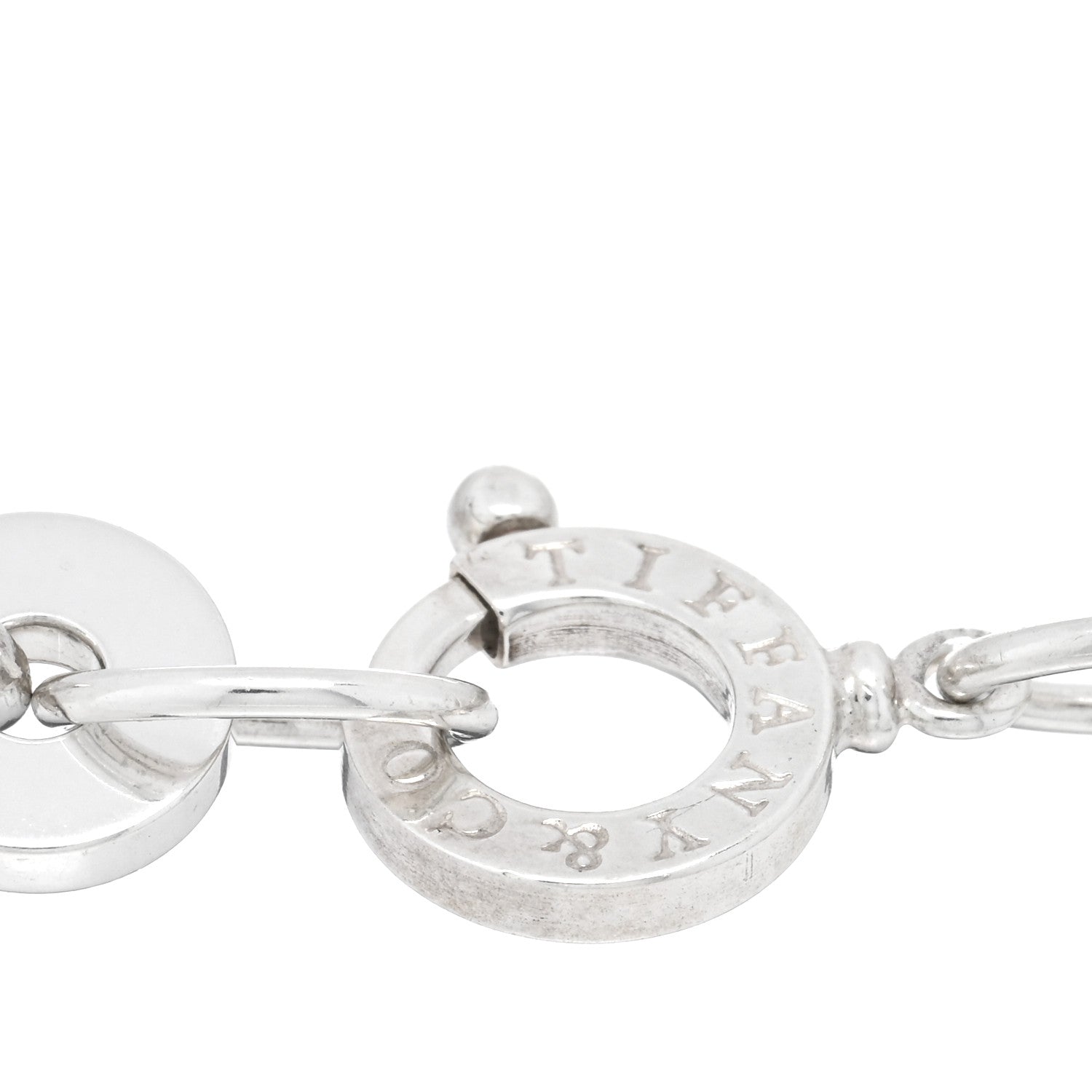 Tiffany Sterling Silver 1837 Circle Bracelet 3 of 3